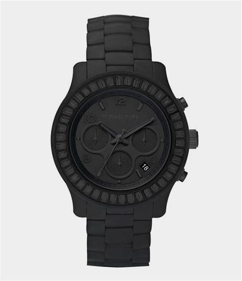 michael kors watch turning wrist black